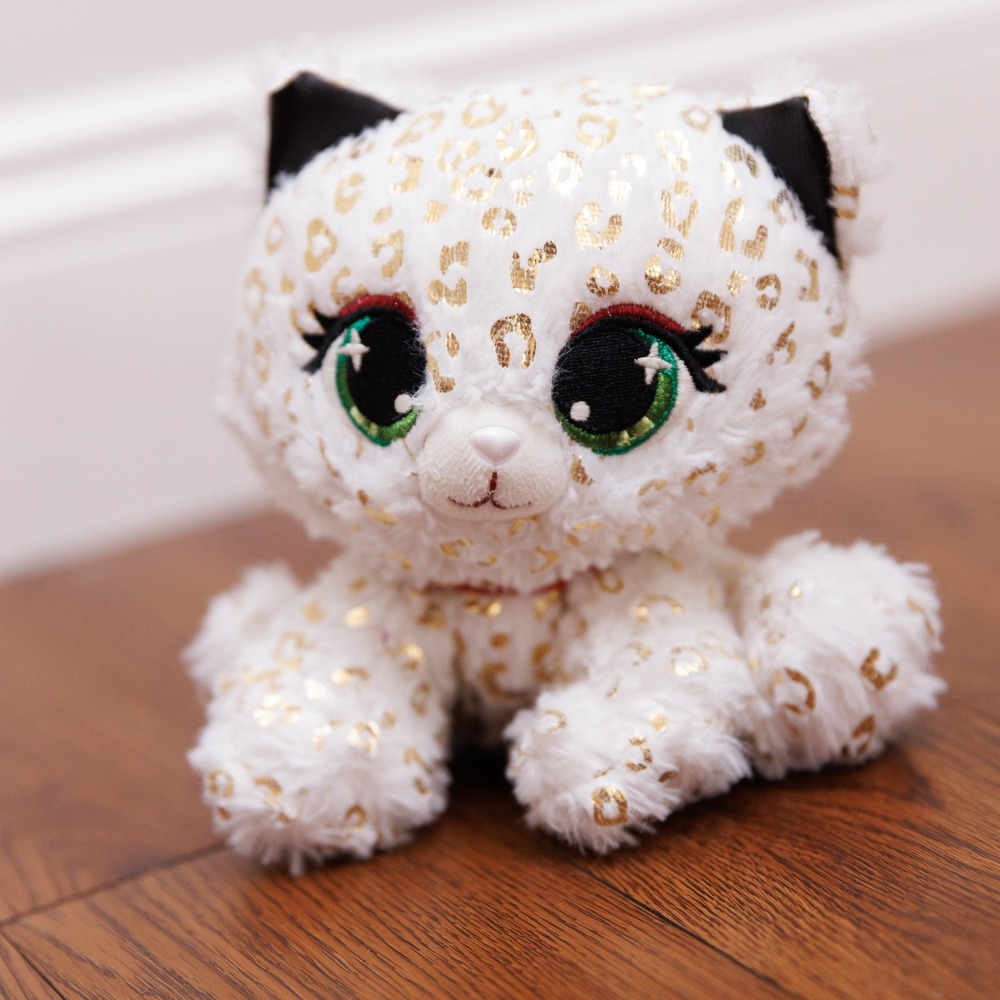 GUND P.Lushes White Gold Leopard Plush Limited Edition 24kt Carti Stuffed Animal - Picture 1 of 4